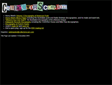 Tablet Screenshot of collectorscum.com